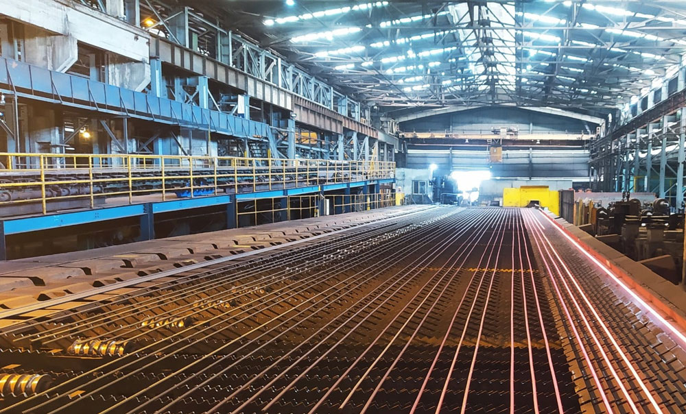  Sản xuất thép tại Công ty TNHH NatSteelVina.