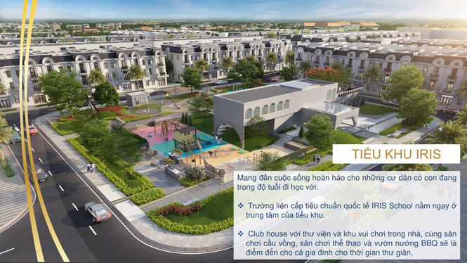  Một phần trong phối cảnh Dự án Khu đô thị Crown Villas đang được triển khai tại phường Gia Sàng (T.P Thái Nguyên).