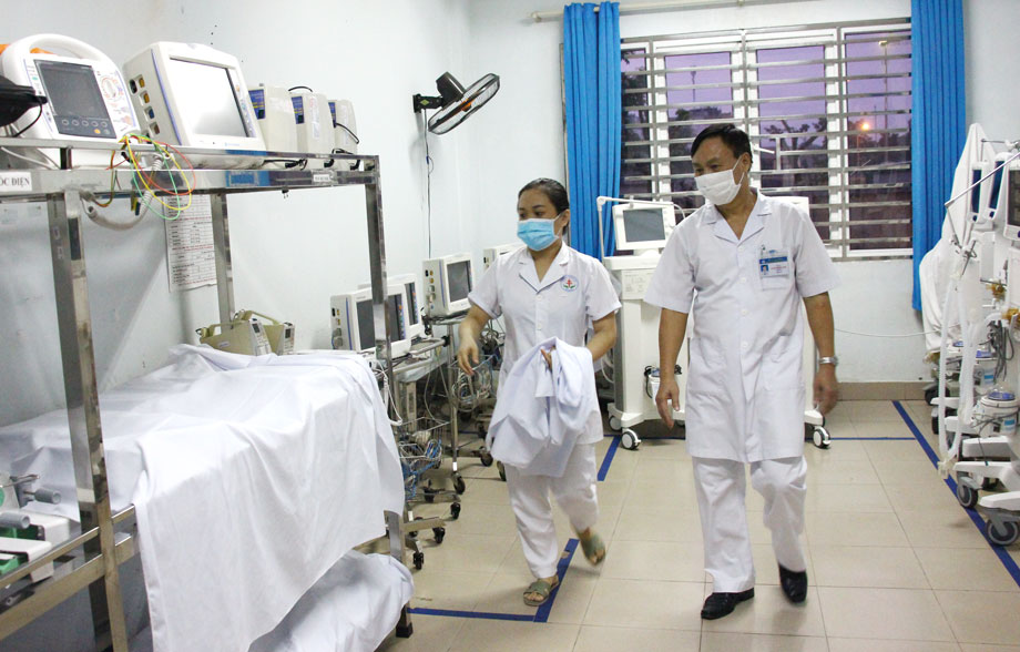  Bệnh viện Điều trị COVID-19 số 1 Thái Nguyên được đầu tư trang thiết bị hiện đại nhằm kịp thời cứu chữa các trường hợp bệnh nhân nặng.