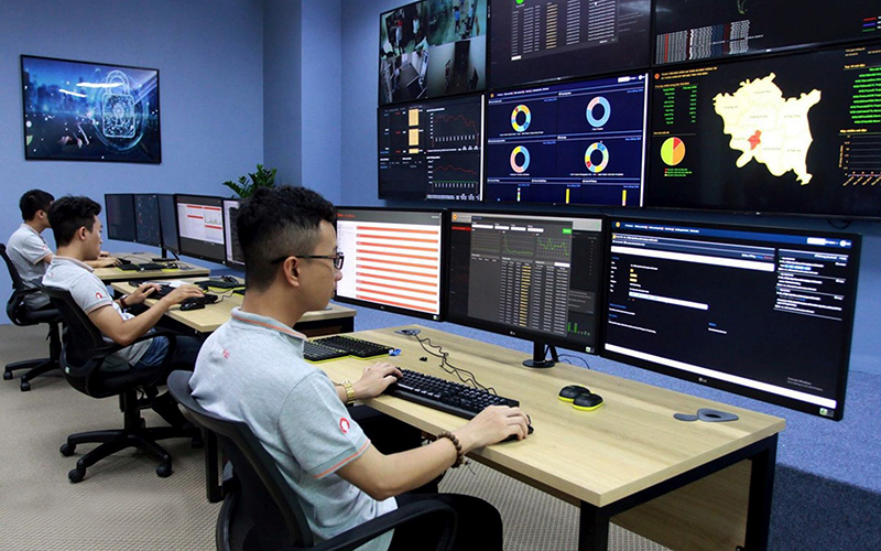  Trung tâm điều hành an ninh mạng tỉnh Thái Bình.