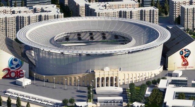  Sân vận động Yekaterinburg-Arena.