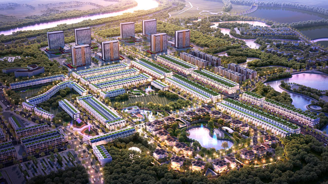  Phối cảnh tổng thể Dự án Kosy City Beat Thai Nguyen.