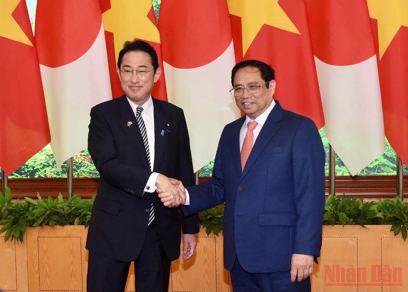  Thủ tướng Phạm Minh Chính và Thủ tướng Nhật Bản Kishida Fumio.