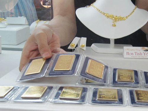  Số vàng tạm xuất là phi SJC, rồi tái nhập vàng nguyên liệu nhằm đẩy nhanh tiến độ gia công thành vàng SJC cung ứng ra thị trường