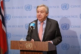  Tổng thư ký Liên hợp quốc Antonio Guterres. Ảnh: Xinhua