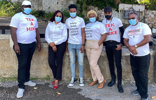  Những nhân viên của Tổ chức Hỗ trợ Cuộc sống AIDS của Jamaica - Ảnh: UNAIDS