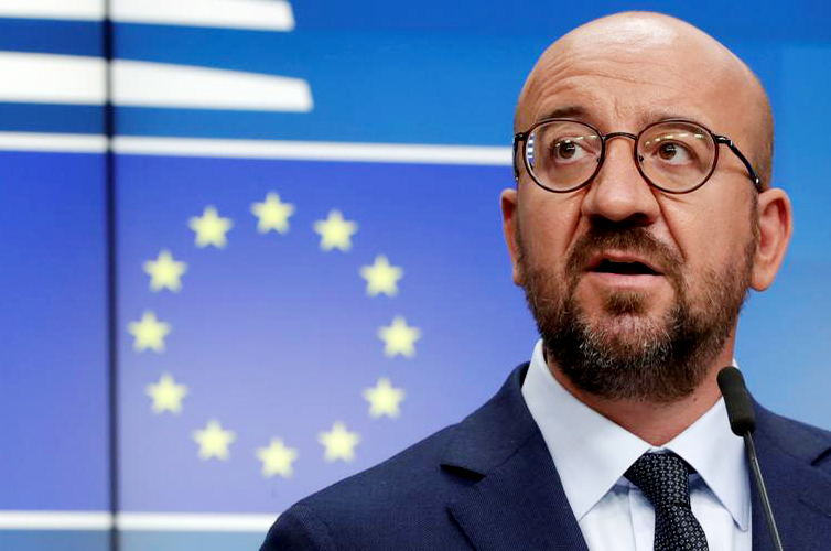  Chủ tịch Hội đồng châu Âu (EC) Charles Michel. (Ảnh: Reuters)