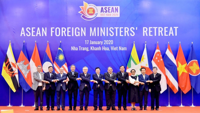  Hội nghị hẹp Bộ trưởng Ngoại giao ASEAN tháng 1-2020 tại Khánh Hòa. Ảnh: Minh họa