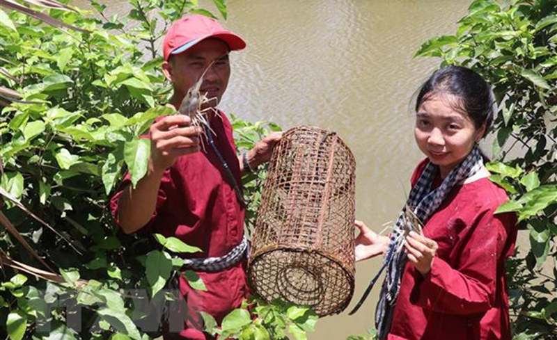  Bến Tre thu hút khách bằng các sản phẩm du lịch gắn với tài nguyên bản địa đặc trưng của miền sông nước. Ảnh: TTXVN