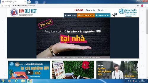  Hình ảnh trang web