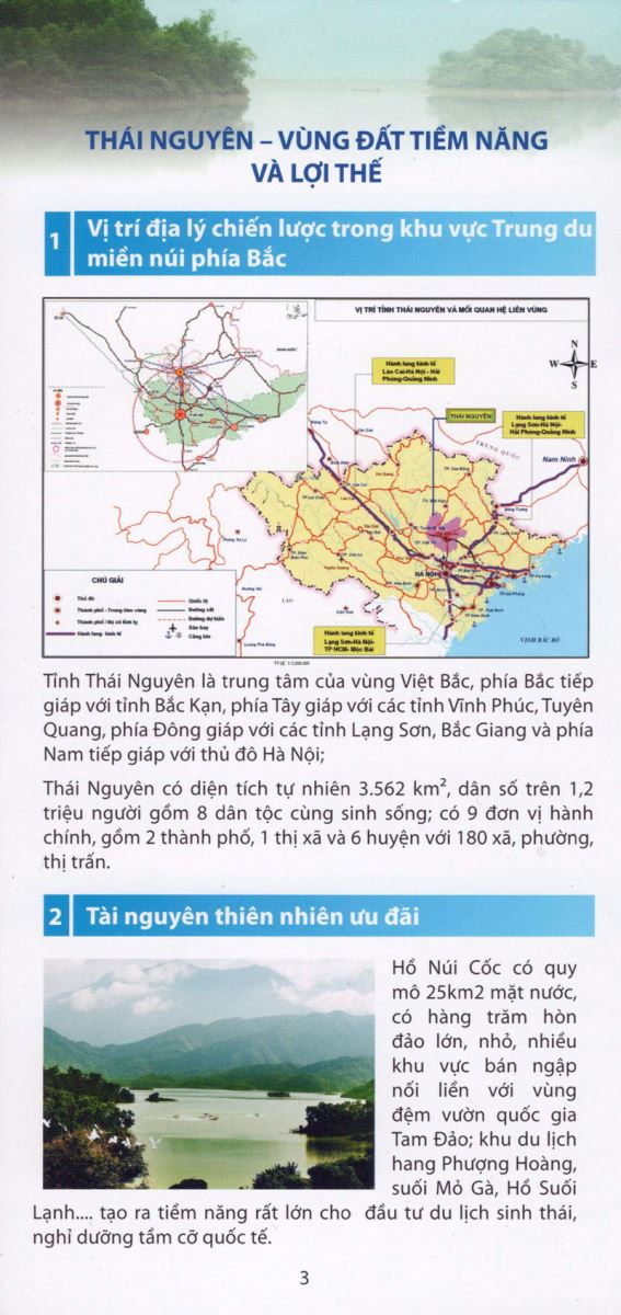 Thái Nguyên: Tiềm năng phát triển và cơ hội đầu tư