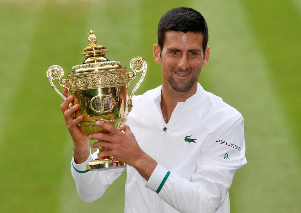  Novak Djokovic có cơ hội bảo vệ thành công ngôi vô địch Wimbledon. Ảnh: Reuters