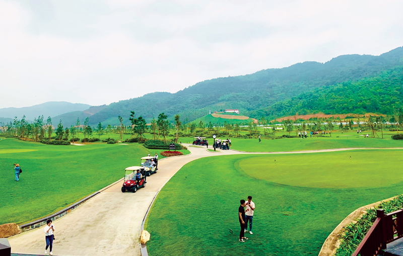  Sân golf Thanh Lanh - một trong những điểm đến hấp dẫn dành cho khách du lịch MICE tại Vĩnh Phúc. Giàu tiềm năng