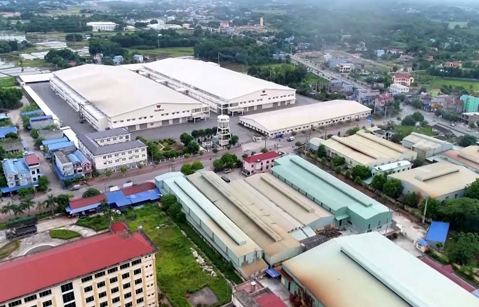  Nguyen Gon Industrial Cluster in Cai Dan Ward (Song Cong City) is being expanded with a total capital of nearly VND100 billion. 