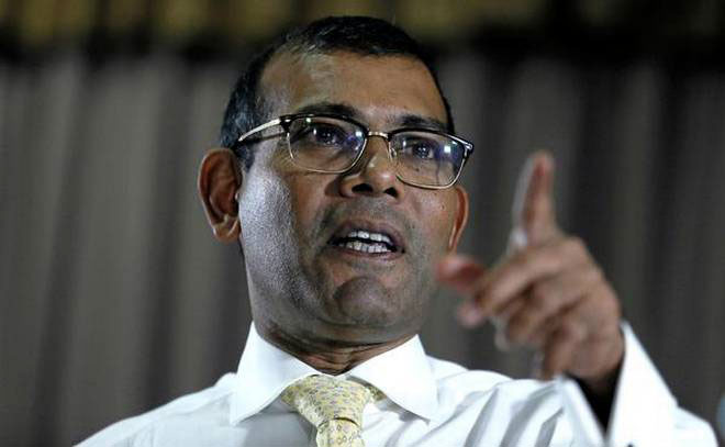  Ông Mohamed Nasheed, cựu Tổng thống và hiện là Chủ tịch Quốc hội Maldives. Ảnh: REUTERS