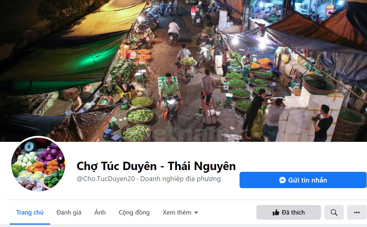  “Chợ Túc Duyên online” là một trong số hàng chục tài khoản bán hàng trực tuyến của tiểu thương các chợ truyền thống trên địa bàn tỉnh.