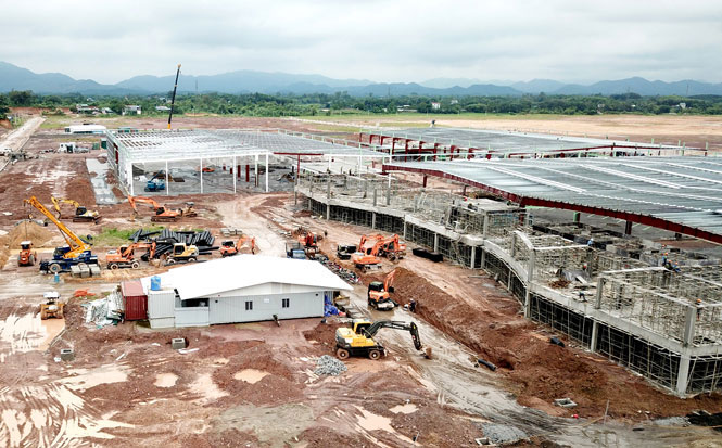  Currently, many investors want to build production factories at Song Cong II Industrial Zone. Documentary Photo