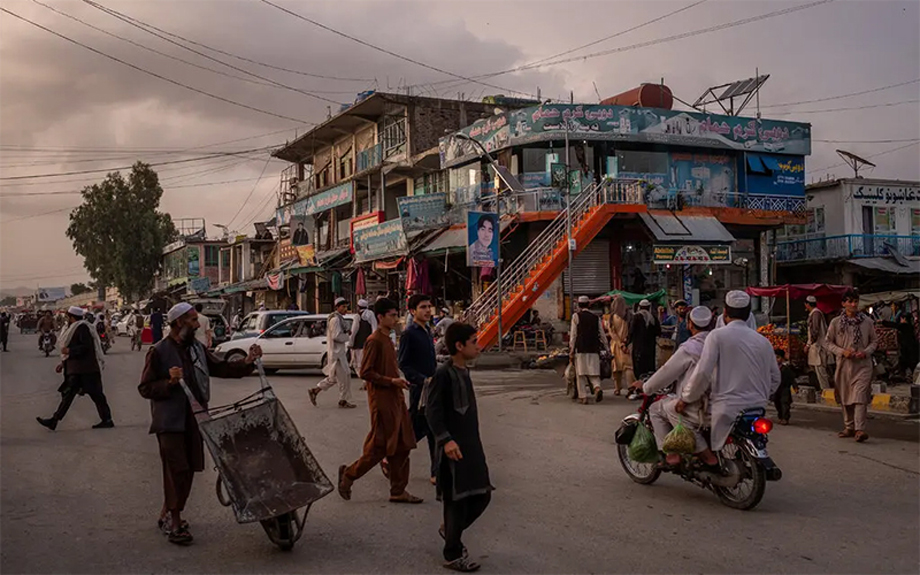  Ảnh chụp thành phố Khost từ năm 2018. (Ảnh: The New York Times)