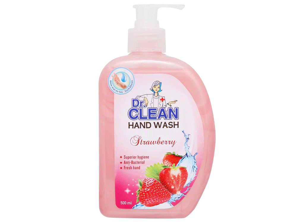  Sản phẩm Dr. Clean hương dâu. (Ảnh minh họa)