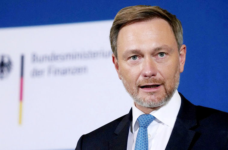   Bộ trưởng Tài chính Đức Christian Lindner. (Ảnh: Reuters)