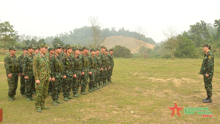  Đội tuyển Địa hình quân sự Quân đội nhân dân Việt Nam huấn luyện, tham gia thi đấu tại Army Games 2021.