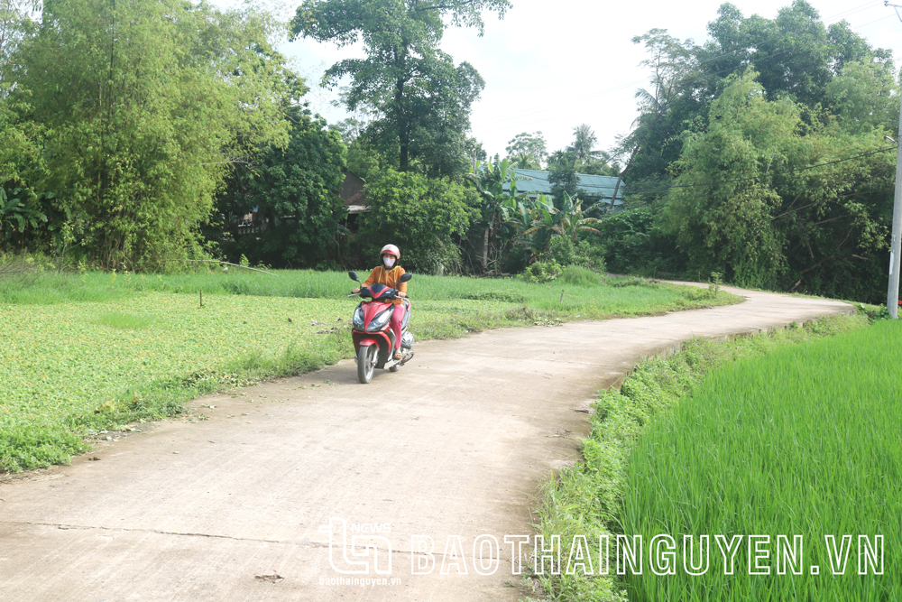  Đến nay, 100% xóm của xã Kha Sơn đã có đường bê tông đạt chuẩn nông thôn mới.