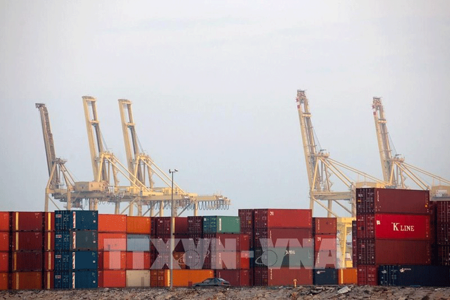  Cảng hàng hóa Penang ở Butterworth, Malaysia. (Ảnh: AFP/TTXVN)