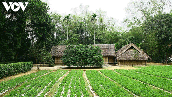  Ngôi nhà Chủ tịch Hồ Chí Minh sống những năm niên thiếu ở Nam Đàn, Nghệ An.