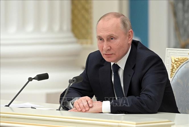   Tổng thống Nga Vladimir Putin. Ảnh: AFP/TTXVN