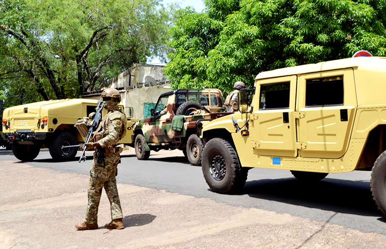  Binh sĩ quân đội Mali. (Ảnh: Reuters)