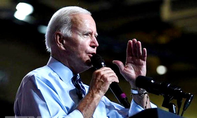  Tổng thống Mỹ Joe Biden. (Ảnh: AFP/TTXVN)