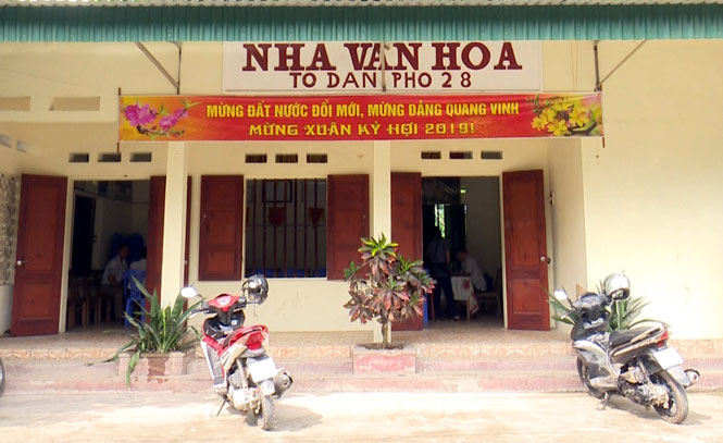  Nhà văn hóa TDP 28, phường Chùa Hang (T.P Thái Nguyên) xây dựng nhiều năm trước đã xuống cấp và không còn đáp ứng nhu cầu sinh hoạt của các hộ dân. 