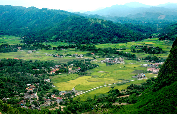  Toàn cảnh Thị trấn La Hiên (Võ Nhai).