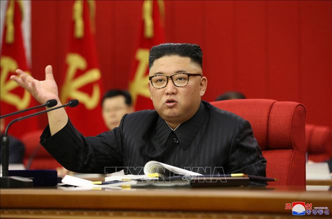  Nhà lãnh đạo Triều Tiên Kim Jong-un. Ảnh: KCNA/TTXVN