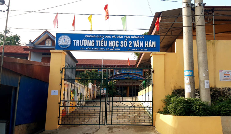  Từ ngày 7-5, cán bộ, giáo viên, học sinh Trường Tiểu học số 2 Vân Hán (Đồng Hỷ) tạm dừng đến trường.