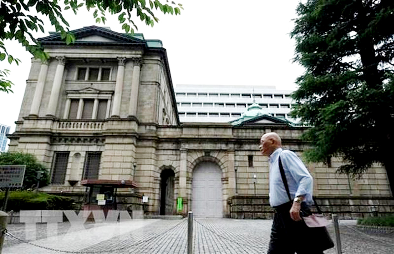  Trụ sở Ngân hàng Trung ương Nhật Bản (BOJ) tại thủ đô Tokyo. Ảnh: AFP/TTXVN