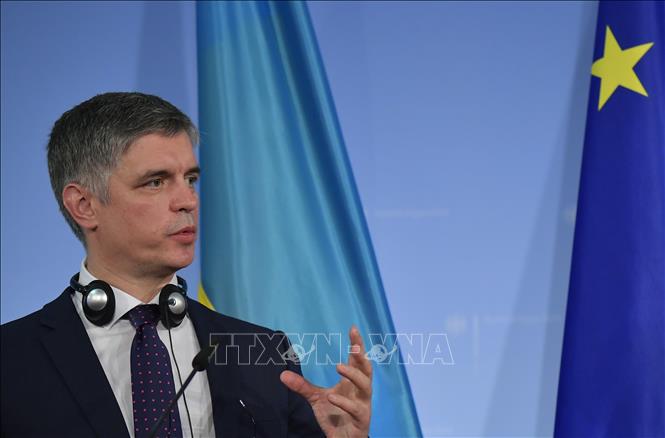  Đại sứ Ukraine tại Anh Vadym Prystaiko. Ảnh tư liệu: AFP/TTXVN