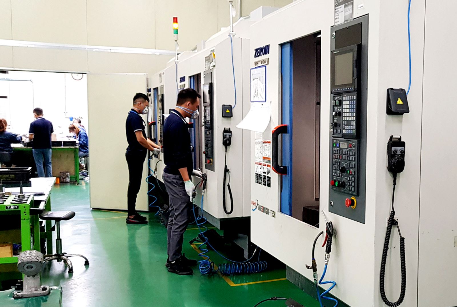  Samsung Electronics Viet Nam - Thai Nguyen Company Limited is one of the FDI enterprises that had great contributions to the export turnover of the province in 2020 - Documentary Photo