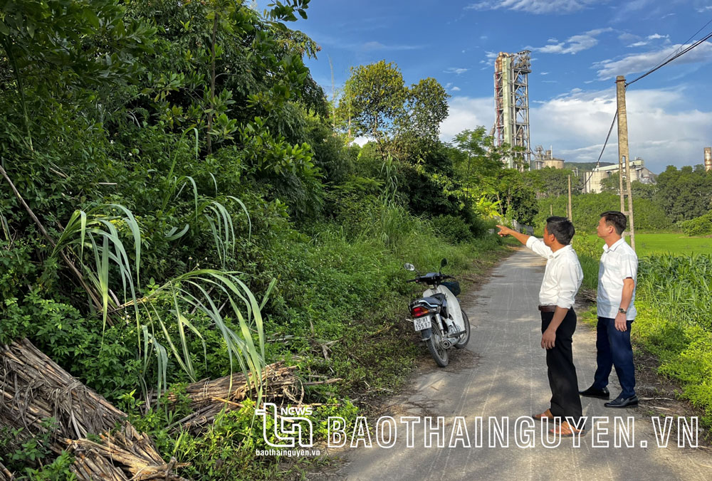  Khu vực quy hoạch xây dựng Nhà máy vật liệu siêu nhẹ An Khánh.